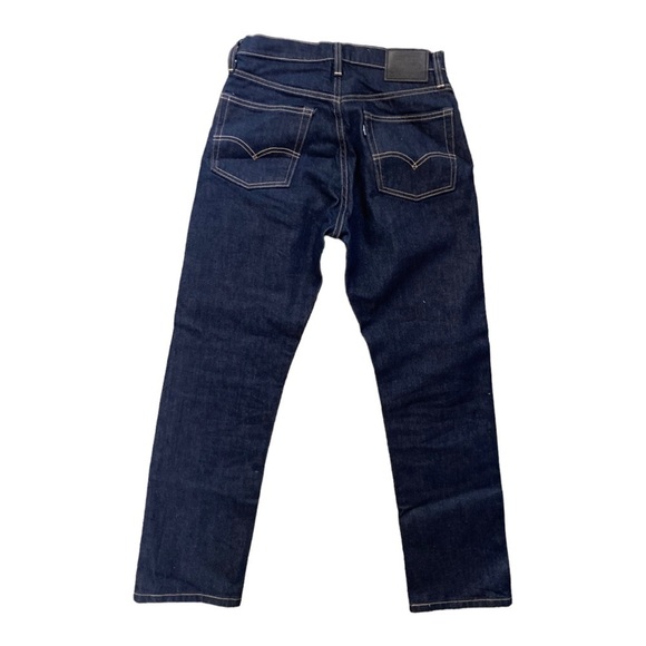 Levi's Made & Crafted 501 Original Cropped Women’s Jeans in Raw Indigo Dark Wash - Picture 7 of 12